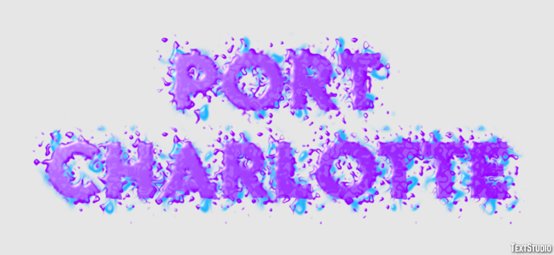 Port Charlotte Effetto testo