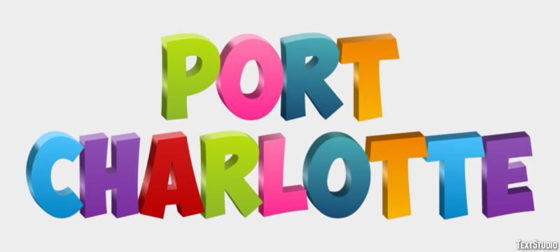 Port Charlotte Effetto testo
