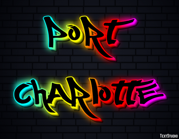 Port Charlotte Effetto testo