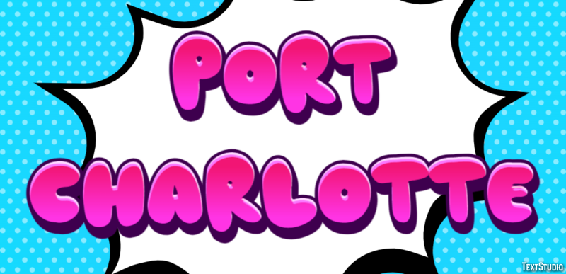 Port Charlotte Effetto testo