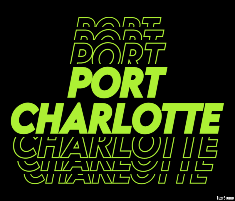 Port Charlotte Effetto testo