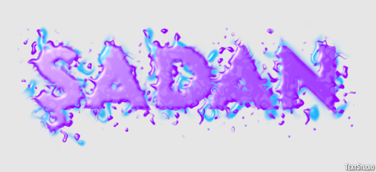 Şadan Text Effect