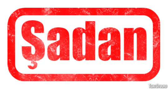Şadan Text Effect