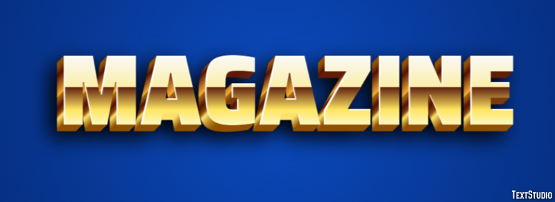 Magazine Text Effect