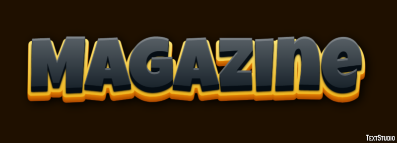 Magazine Text Effect
