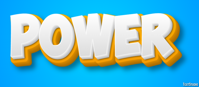 Power Tekst Effect