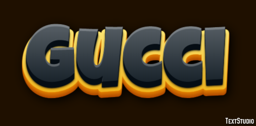Gucci Efeito de texto