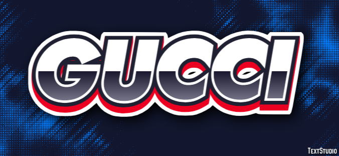 Gucci Efeito de texto