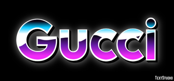 Gucci Efeito de texto