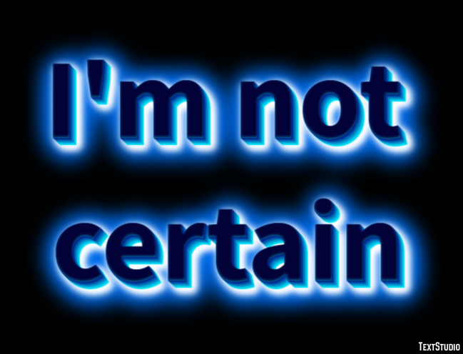 I'm not certain Text Effect