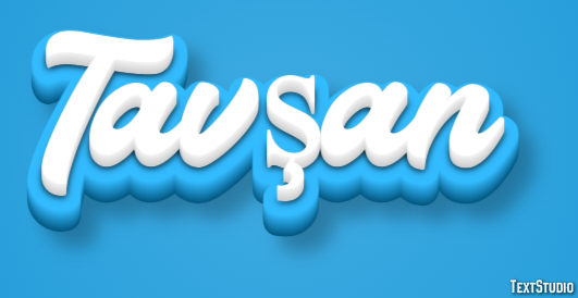 Tavşan Efekt tekstowy