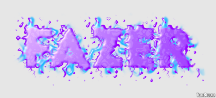 Fazer Text effect