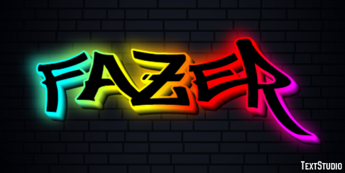 Fazer Text effect