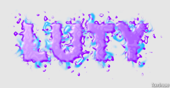 Luty Texteffekt