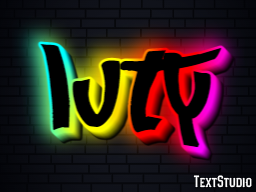 Luty Texteffekt