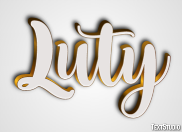 Luty Texteffekt