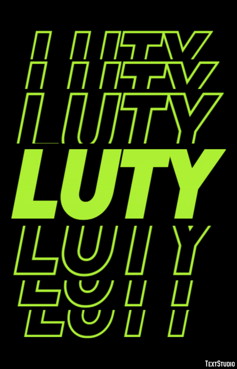 Luty Effetto testo