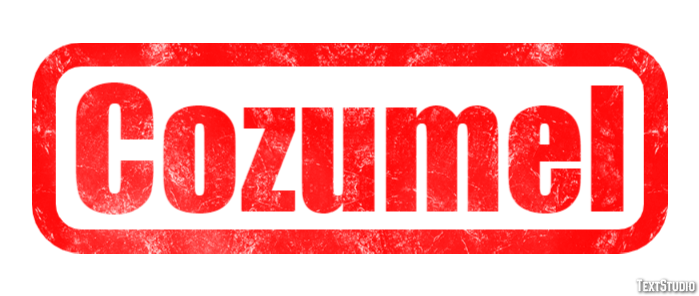 Cozumel Efekt tekstowy