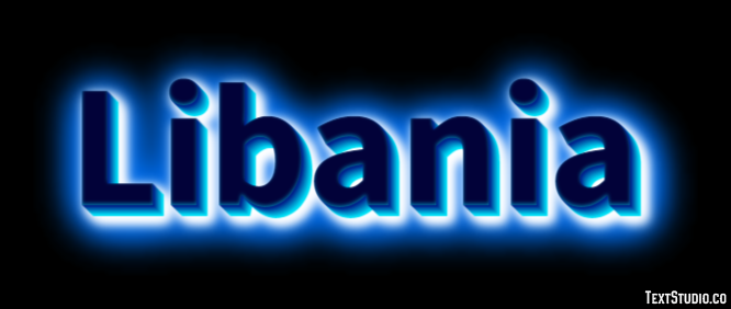 Libania Text Effect