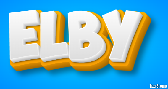 Elby Texteffekt
