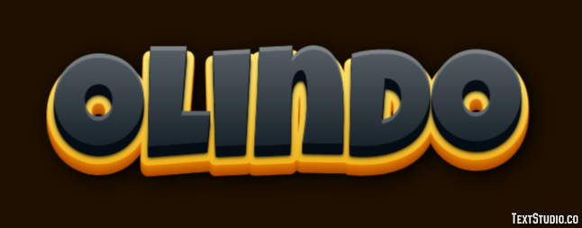 Olindo Effetto testo