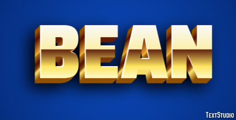 Bean Tekst Effect