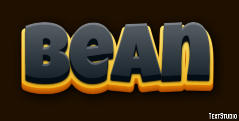Bean Tekst Effect