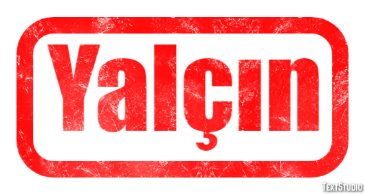 Yalçın テキスト効果