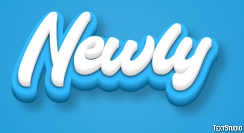 Newly Text effect