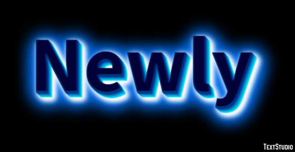 Newly Efekt tekstowy