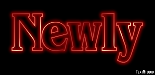 Newly Text effect