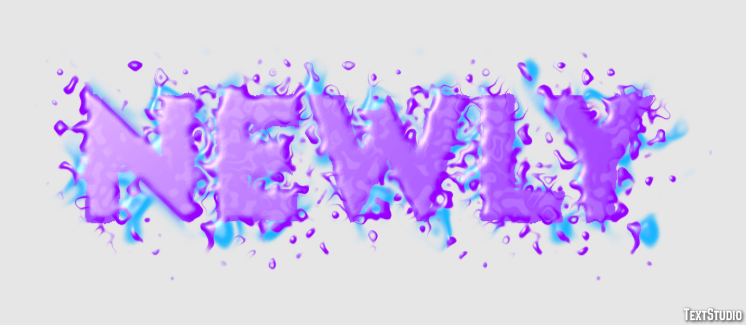 Newly Text effect