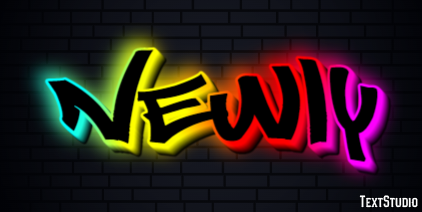 Newly Text effect