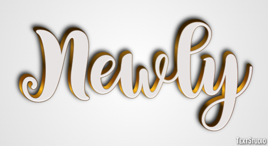 Newly Text effect