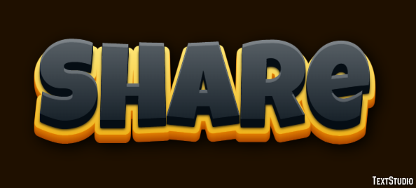 Share Text Effect