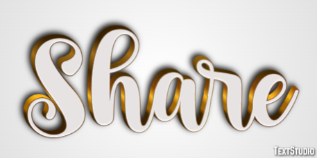 Share Text Effect