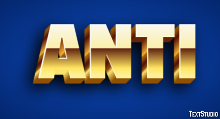 Anti Text Effect