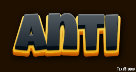 Anti Text Effect