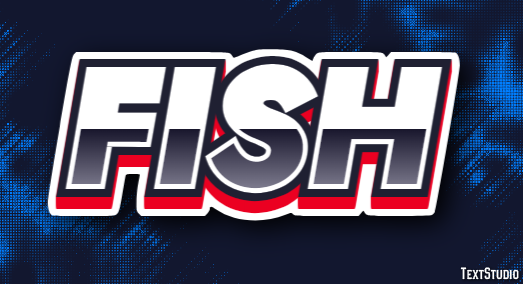 Fish Text effect