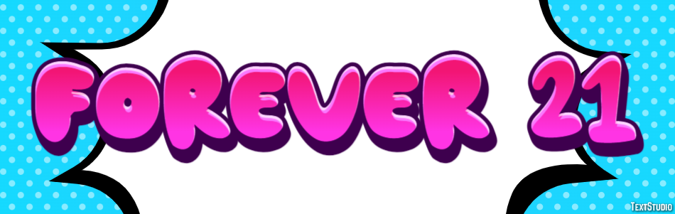 Forever 21 Effetto testo