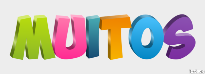 Muitos Efekt tekstowy