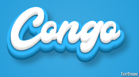 Congo Text Effect