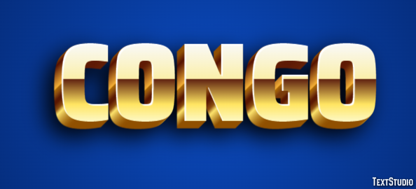 Congo Text Effect