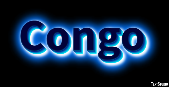 Congo Text Effect