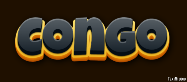 Congo Text Effect