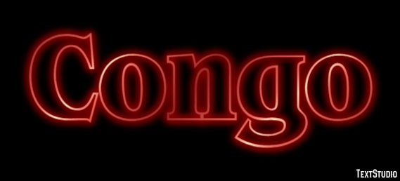 Congo Text Effect