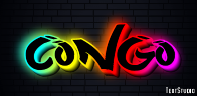 Congo Text effect