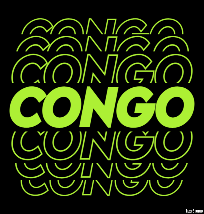 Congo Text Effect