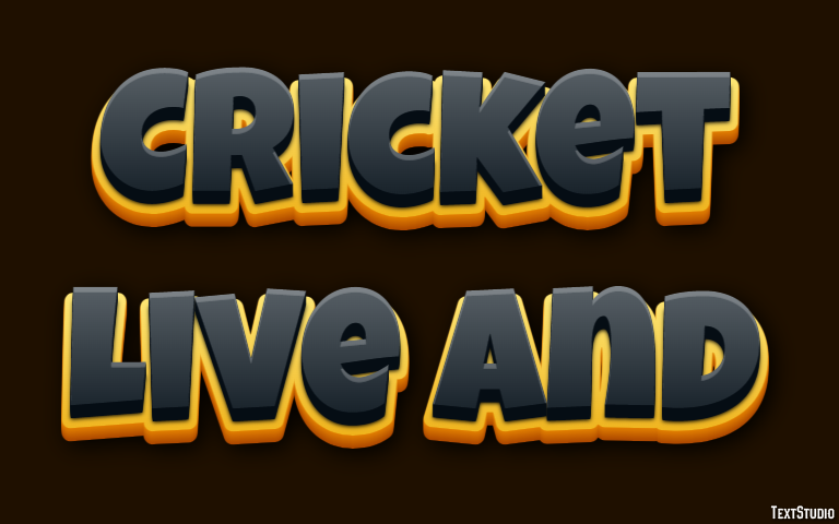 Cricket Live And Metin Efekti