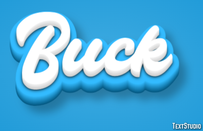 Buck Text Effect